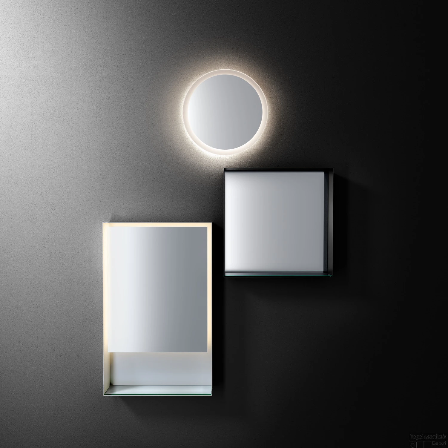 Clou Look At Me Spiegel 2700K LED-Verlichting IP44 Met Satijnrand 40cm 4 Clou Look At Me Spiegel 2700K LED-Verlichting IP44 Met Satijnrand 40cm - Afbeelding 4