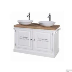 Badkamermeubel Set Van Heck New Colonial 120 Cm Wit