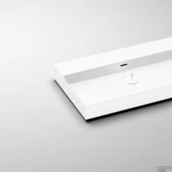 Clou New Wash Me Wastafel 90x42x8cm Met 3 Voorbewerkte Kraangaten Glanzend Wit Keramiek -Duravit Verkoop new wash me detail a2 gloss white