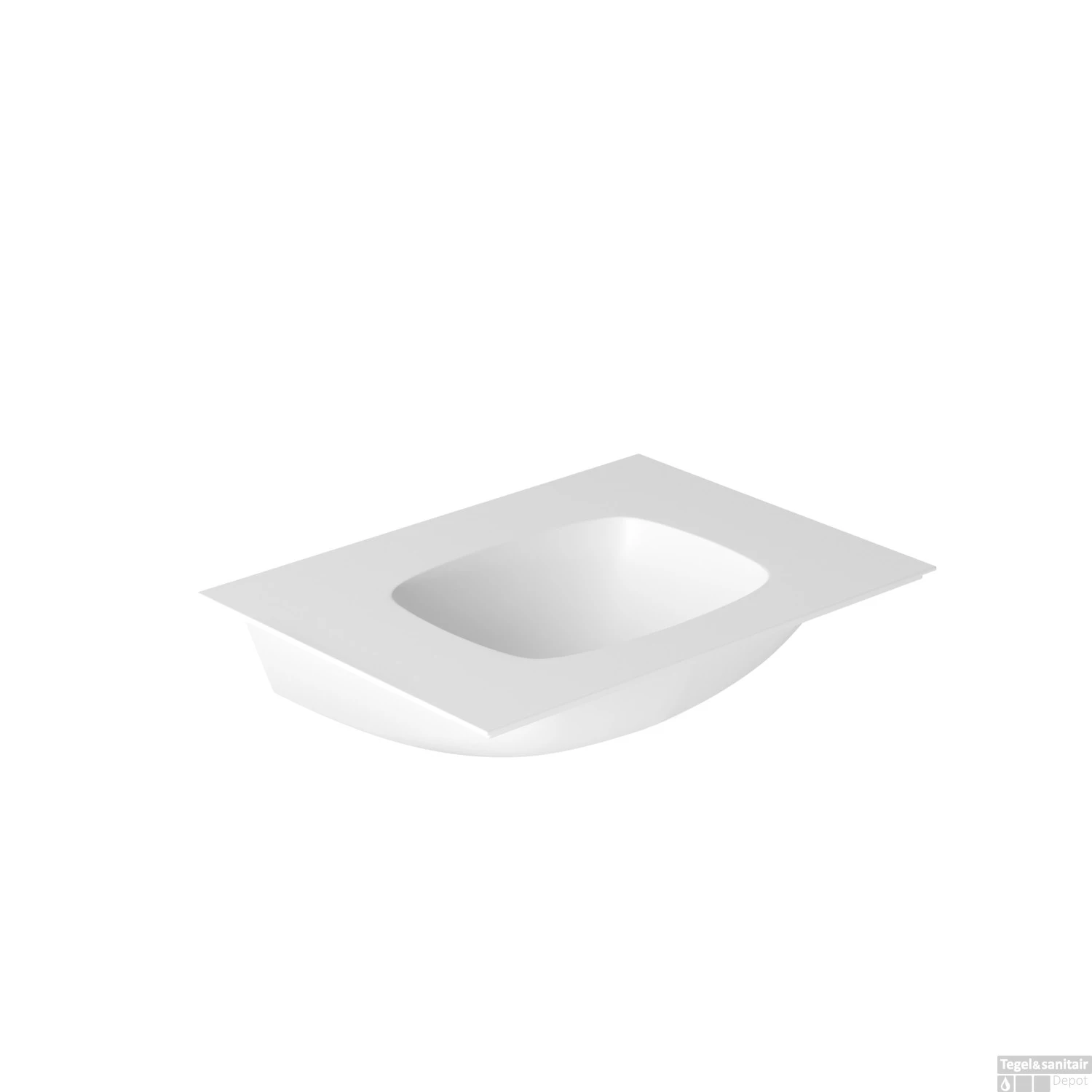 Wastafel Salenzi Nur 62x46 Cm Keramiek Mat Wit 1 Kraangat (incl. Bijpassende Afvoerplug) 1 Wastafel Salenzi Nur 62x46 Cm Keramiek Mat Wit 1 Kraangat (incl. Bijpassende Afvoerplug)