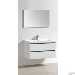 Badkamermeubelset Sanilux Trendline 100x47x50 Cm 1 Kraangat Grijs Eiken -Duravit Verkoop onderkast sanilux trendline 100x47x50 cm grijs eiken shop 7