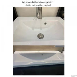 ACTIE BWS Badmeubel | Paris | 120cm | 2 Kraangaten | Compleet | Canyon Oak -Duravit Verkoop paris afvoergat 5