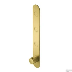 Douchethermostaat Hotbath Cobber Inbouw 3 Pushbuttons Geborsteld Messing PVD (excl. Inbouwdeel)