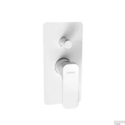 Douchekraan Inbouw Sapho Spy Mengkraan Eengreeps Afbouwdeel 2-weg Mat Wit (incl. Inbouwdeel)