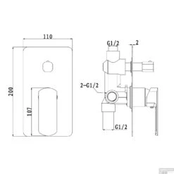 Douchekraan Inbouw Sapho Spy Mengkraan Afbouwdeel 2-weg Chroom (incl. Inbouwdeel) 5 Douchekraan Inbouw Sapho Spy Mengkraan Afbouwdeel 2-weg Chroom (incl. Inbouwdeel) -Duravit Verkoop py43 douchekraan inbouw sapho spy mengkraan afbouwdeel 2 weg chroom incl. inbouwdeel 2