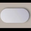 Spiegel Sanicare Q-Mirrors 40x100 Cm Ovaal/Rond Incl. Ophangmateriaal