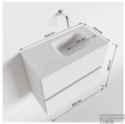 MONDIAZ ADA 60cm Toiletmeubel Dark Grey. LEX Wastafel Talc Rechts Zonder Kraangat 9 MONDIAZ ADA 60cm Toiletmeubel Dark Grey. LEX Wastafel Talc Rechts Zonder Kraangat -Duravit Verkoop tekening ada 60cm rechts 2557512589019