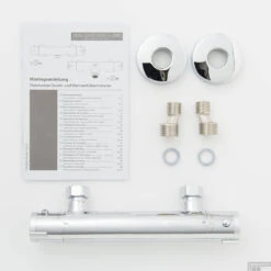 Thermostatische Douchekraan Schutte London Chroom -Duravit Verkoop thermostatische douchemengkraan schutte london chroom sfeer7