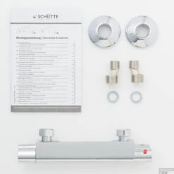 Thermostatische Douchekraan Schutte Vico Chroom 12 Thermostatische Douchekraan Schutte Vico Chroom -Duravit Verkoop thermostatische douchemengkraan schutte vico chroom sfeer5