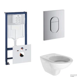 Grohe Rapid SL Toiletset Set09 Boss & Wessing Brussel Met Grohe Arena Of Skate Drukplaat -Duravit Verkoop toiletset grohe rapid sl set09 shop 1
