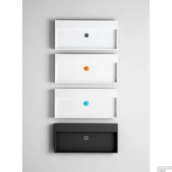 Wastafel Clou Wash Me 90x42x8 Cm Keramiek Mat Zwart -Duravit Verkoop wash me concept d 4