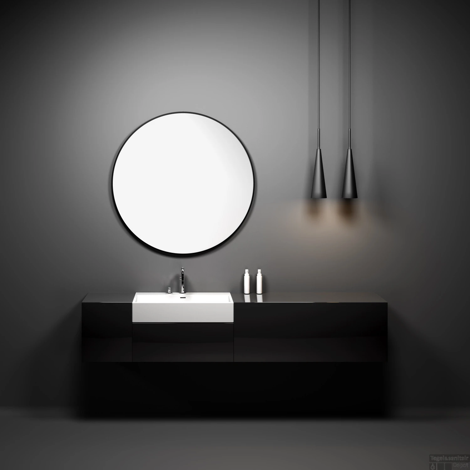 Wastafel Clou Wash Me 70x42x8 Cm Mineraal Marmer Wit 3 Wastafel Clou Wash Me 70x42x8 Cm Mineraal Marmer Wit - Afbeelding 3