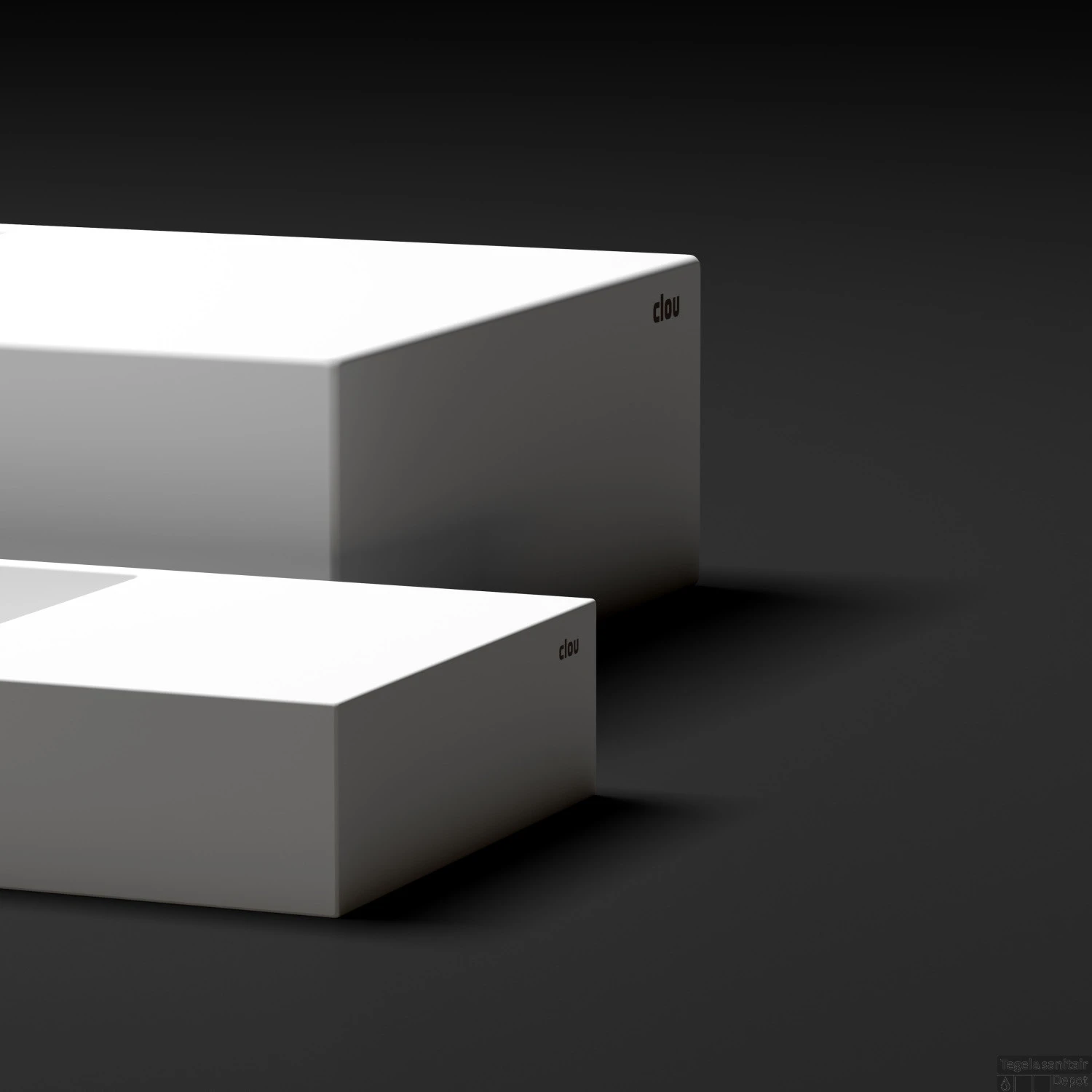 Wastafel Clou Wash Me 70x42x8 Cm Mineraal Marmer Wit 6 Wastafel Clou Wash Me 70x42x8 Cm Mineraal Marmer Wit - Afbeelding 6