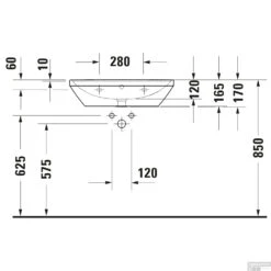 Wastafel Duravit D-Neo Met Overloop Kraanvlak Zonder Kraangat 65 Cm Hoogglans Wit 7 Wastafel Duravit D-Neo Met Overloop Kraanvlak Zonder Kraangat 65 Cm Hoogglans Wit -Duravit Verkoop wastafel duravit d neo met overloop kraanvlak zonder kraangat 65 cm hoogglans wit tech2