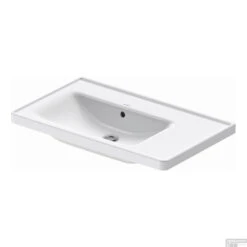 Wastafel Duravit D-Neo WonderGliss Rand Overloop Kraanvlak 1 Kraangat 80 Cm Hoogglans Wit Wasbak Links -Duravit Verkoop wastafel duravit d neo wondergliss rand overloop kraanvlak 1 kraangat 80 cm hoogglans wit links shop