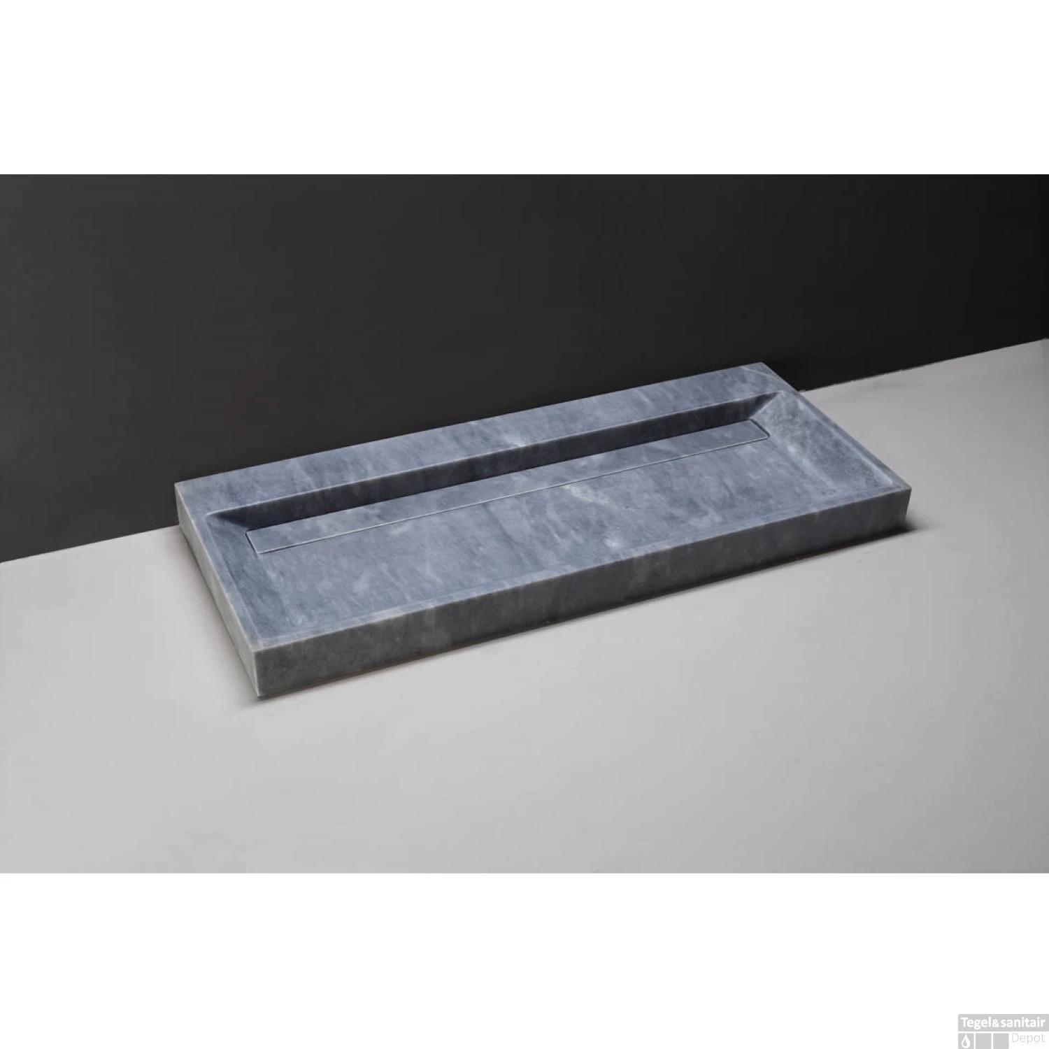 Wastafel Forzalaqua Bellezza Cloudy Marmer Gezoet 100,5x51,5x9 Cm Zonder Kraangat 1 Wastafel Forzalaqua Bellezza Cloudy Marmer Gezoet 100,5x51,5x9 Cm Zonder Kraangat