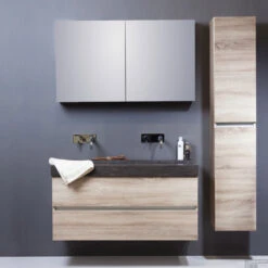 Wastafel Forzalaqua Oslo Hardsteen Gezoet Zonder Kraangat 100,5x51,5x9,5 Cm -Duravit Verkoop wastafel forzalaqua oslo hardsteen gezoet zonder kraangat 100 5x51 5x9 5 cm sfeer1