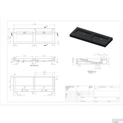 Wastafel Forzalaqua Oslo Hardsteen Gezoet Zonder Kraangat 140,5x51,5x9,5 Cm 5 Wastafel Forzalaqua Oslo Hardsteen Gezoet Zonder Kraangat 140,5x51,5x9,5 Cm -Duravit Verkoop wastafel forzalaqua oslo hardsteen gezoet zonder kraangat 140 5x51 5x9 5 cm tech