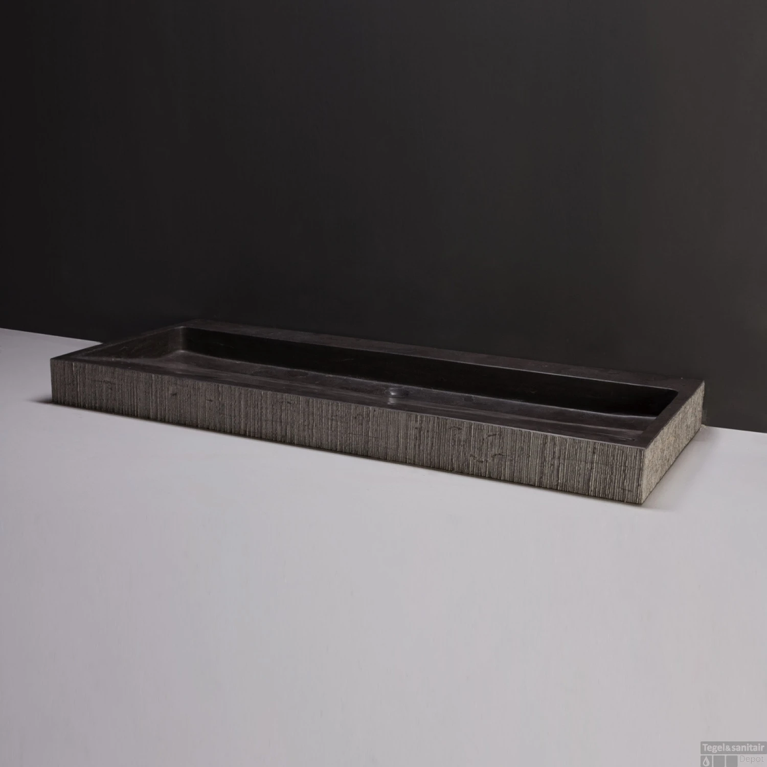 Wastafel Forzalaqua Oslo Hardsteen Gefrijnd Zonder Kraangat Antraciet 100,5x51,5x9 Cm 1 Wastafel Forzalaqua Oslo Hardsteen Gefrijnd Zonder Kraangat Antraciet 100,5x51,5x9 Cm