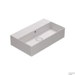 Wastafel Luca Sanitair Globo 61x37x14cm Keramiek Overloop (Met Kraangat) Wit