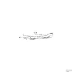 Wastafelblad Exclusive Line Bari 120-2 Keramiek 2 Kraangaten -Duravit Verkoop wastafelblad exclusive line bari 120 2 keramiek tech 1