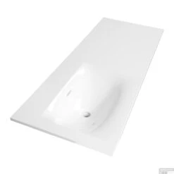 Wastafelblad Exclusive Line Furiosa Glanzend 120-2 Links 0 Kraangaten