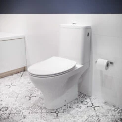 Wc-pack Staand Allibert Trapez Horizontale Afvoer Wit -Duravit Verkoop wc pack staand allibert trapez horizontale afvoer sfeer 1
